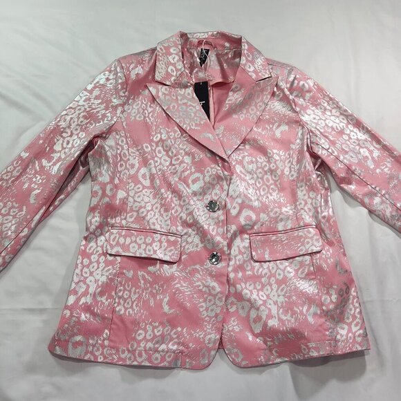 NEW BEREK Pink Foil Jacket Pink w/Siler Foil NWT
Lot M - Picture 3 of 8